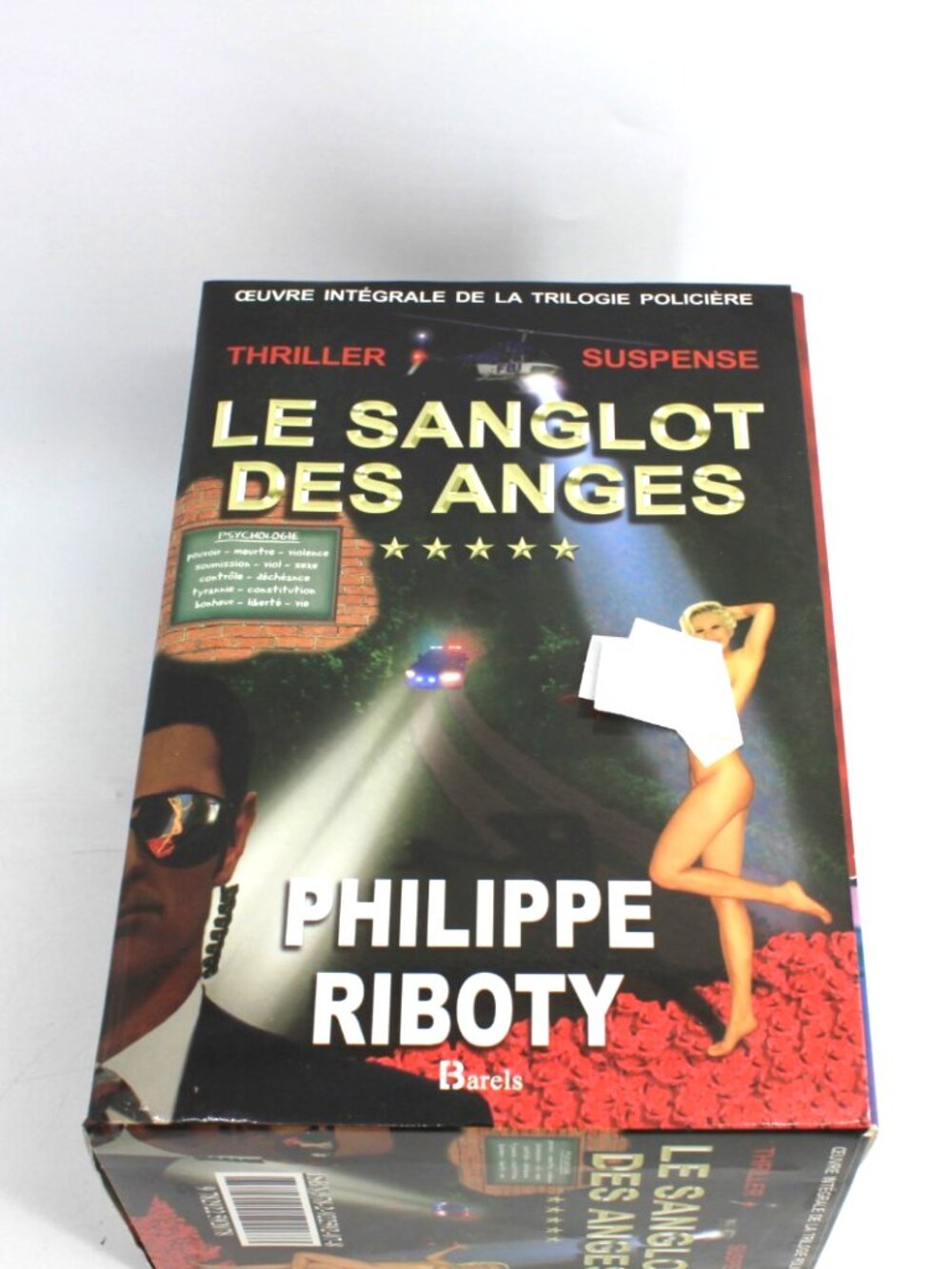 lot 3 Livres books Philippe Riboty - Le Sanglot Des Anges - Trilogie French